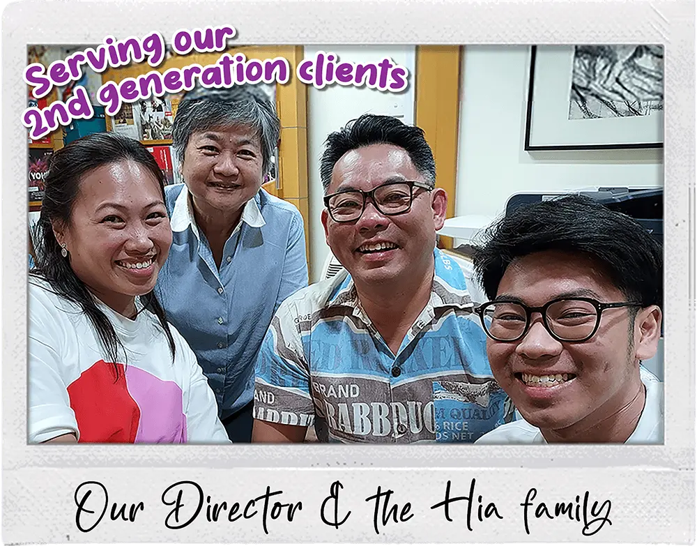 Our Director & the Hia Family